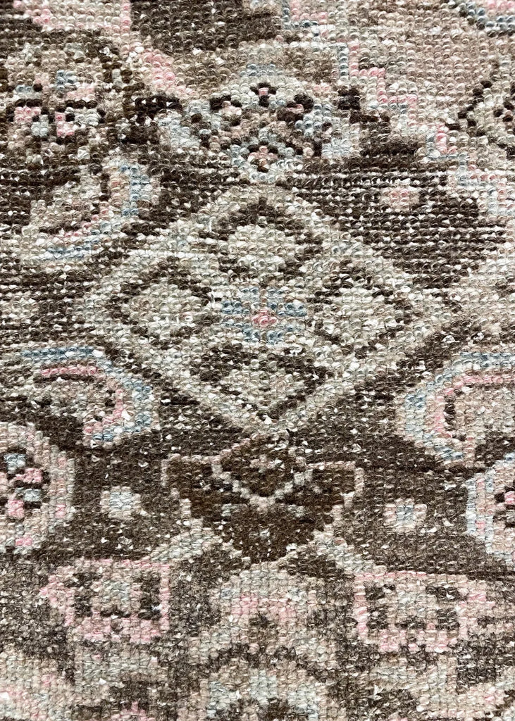 4'4"x6'7" Hamadan Hand Knotted
