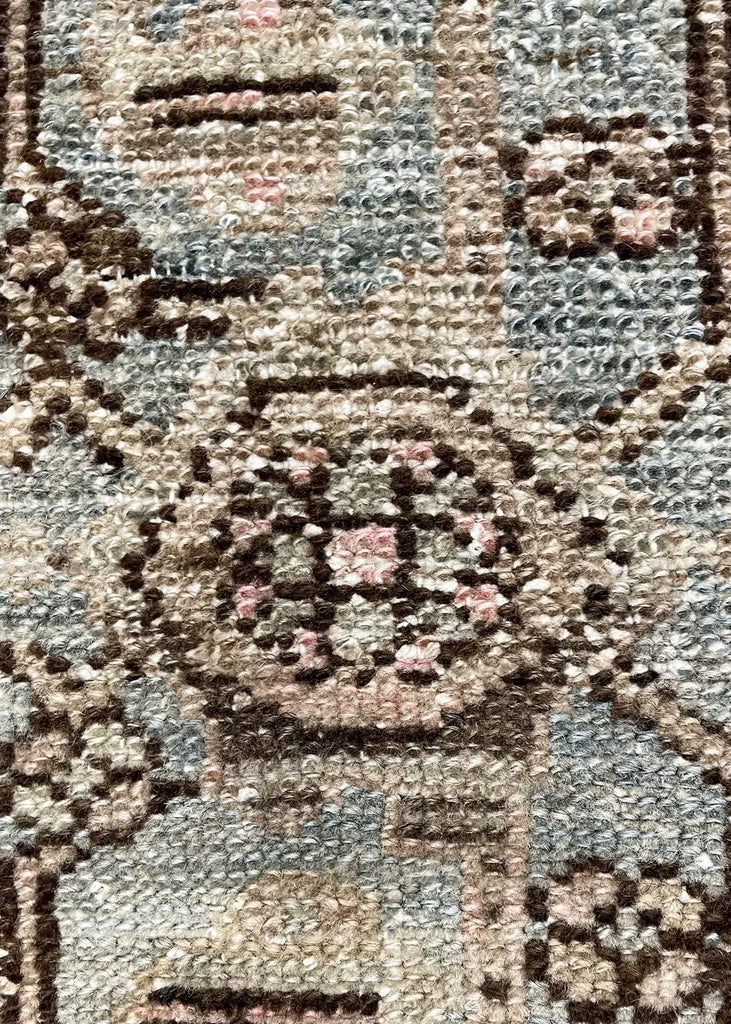 4'4"x6'7" Hamadan Hand Knotted