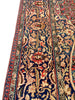4'4"x6'7" Mohtashem Kashan Hand Knotted