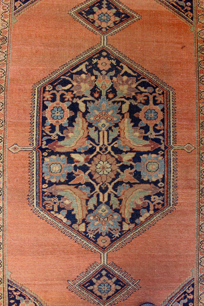 4'4x6'7" Sarouk Hand Knotted