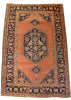 4'4x6'7" Sarouk Hand Knotted