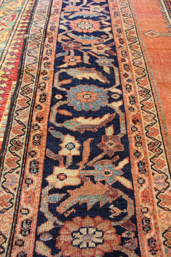 4'4x6'7" Sarouk Hand Knotted