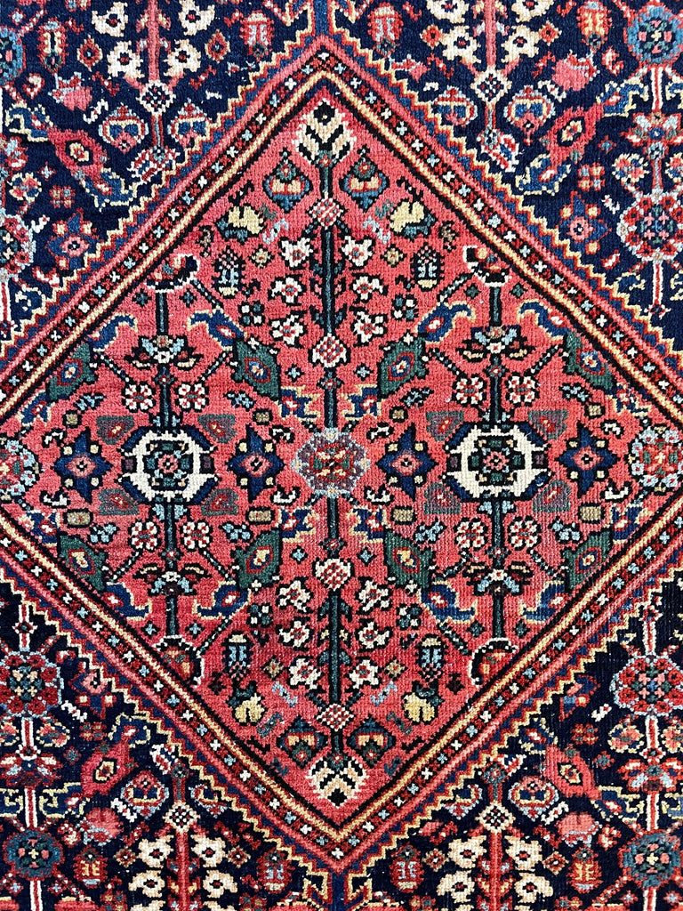 4'4"x6'9" Mahal Hand Knotted