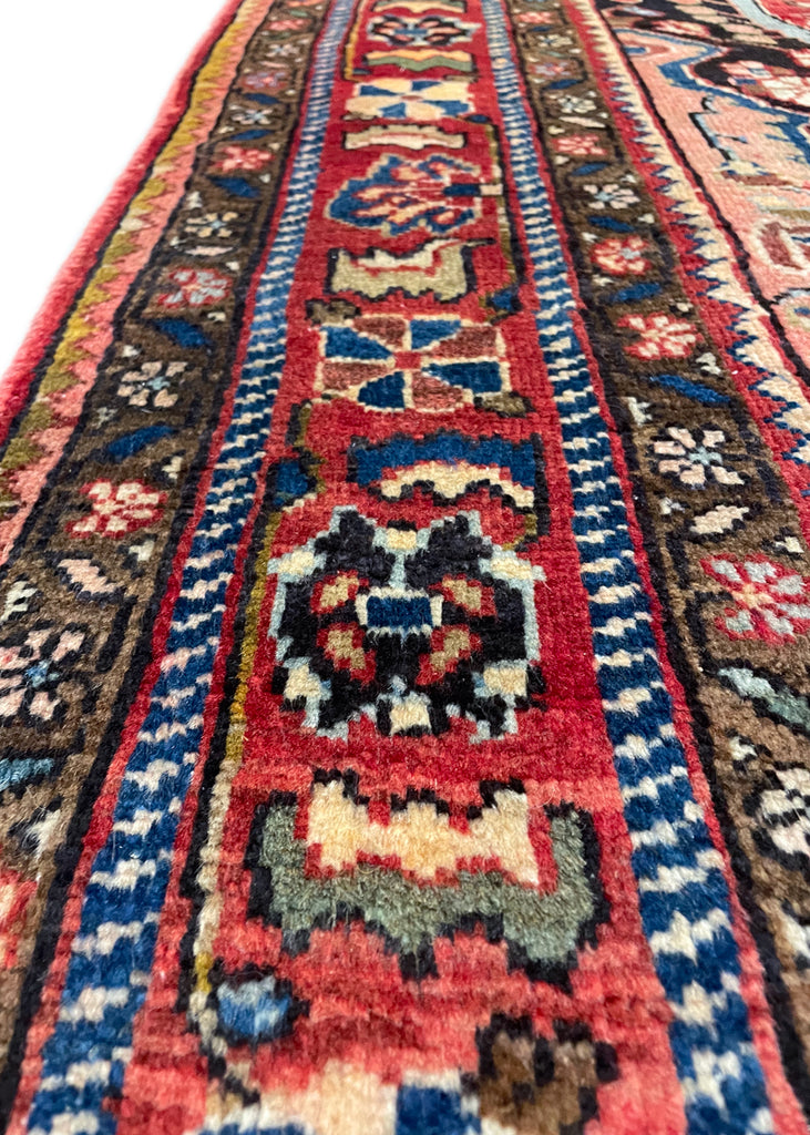 4'4"x7'6" Malayir Hand Knotted