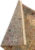 4'4"x7' Mohtashem Kashen Hand Knotted