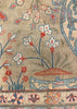 4'4"x7' Mohtashem Kashen Hand Knotted
