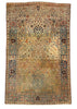 4'4"x7' Mohtashem Kashen Hand Knotted