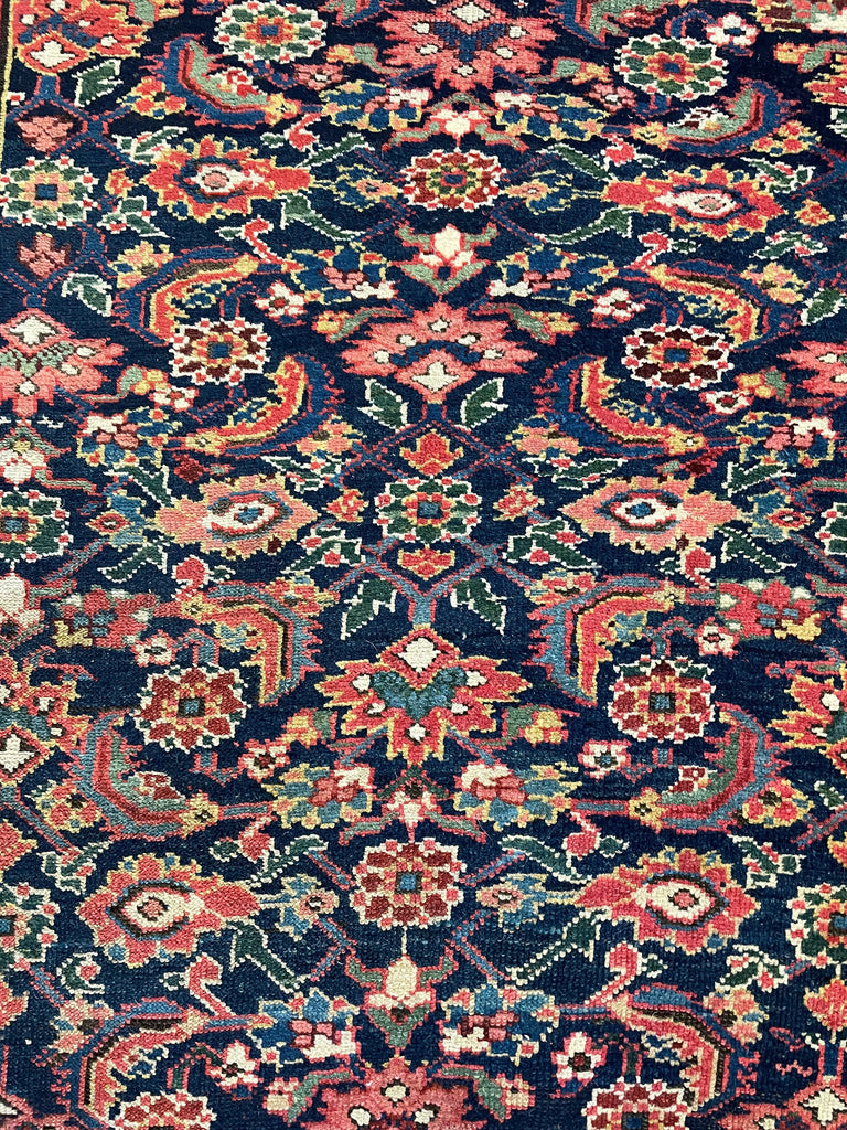 4'4"x8'8" Kurdish Bidjar Hand Knotted