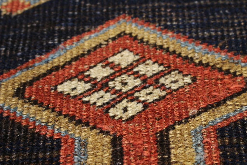 4'4"x9'4" Kurdish Bidjar Hand Knotted