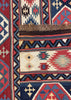 4'4"x9' Shirvan Kilim Hand Knotted