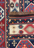 4'4"x9' Shirvan Kilim Hand Knotted