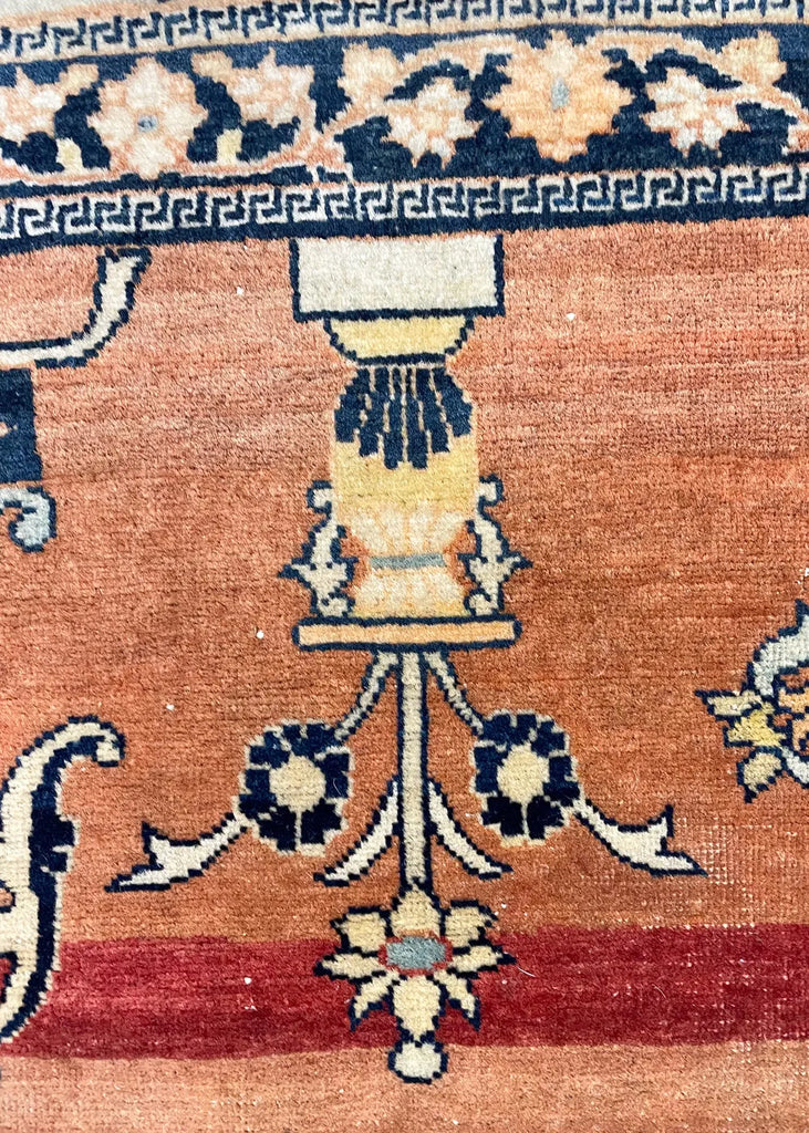 4'5"x5'11" Haji Jalili Tabriz Hand Knotted