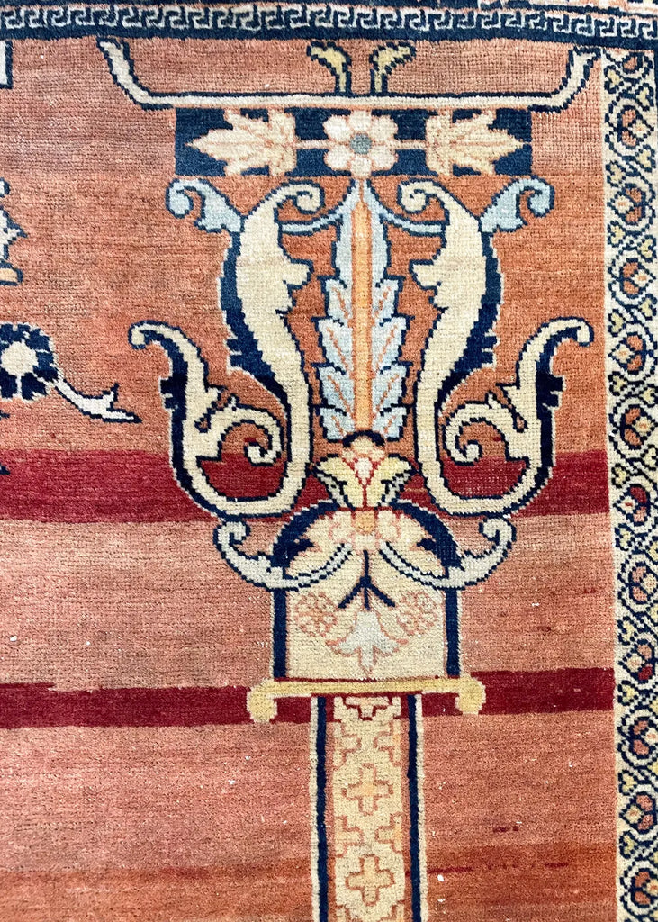 4'5"x5'11" Haji Jalili Tabriz Hand Knotted