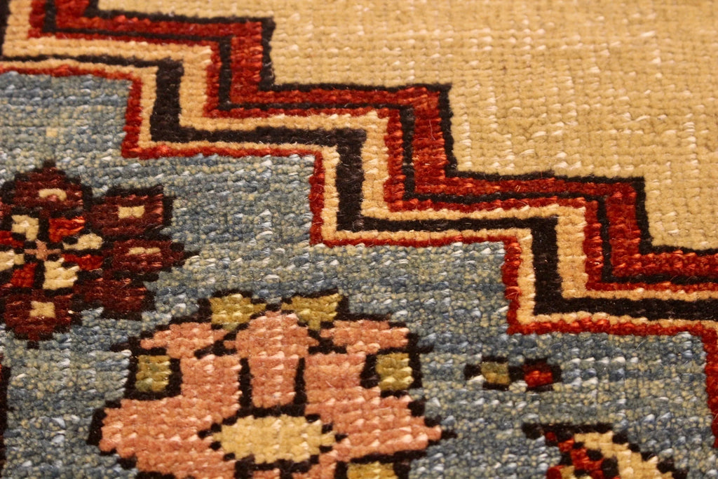 4'5x5'1 Woven Legends Hand Knotted