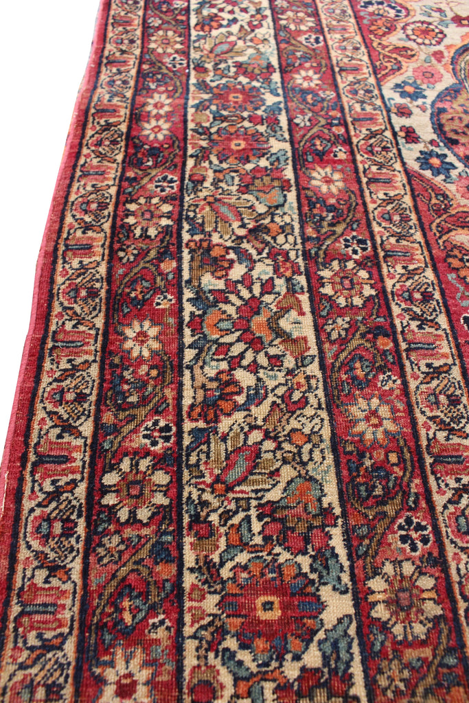 4'5x6'5 Lavar Kerman Hand Knotted