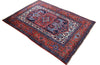 4'5x6'6 Zanjan N.W. Persian Kurdish Hand Knotted