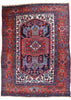 4'5x6'6 Zanjan N.W. Persian Kurdish Hand Knotted
