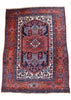4'5x6'6 Zanjan N.W. Persian Kurdish Hand Knotted