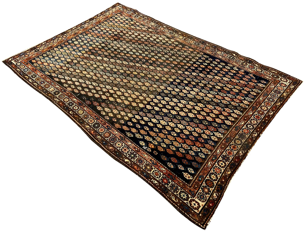 4'5"x6'7" Lori - Baktiari Hand Knotted