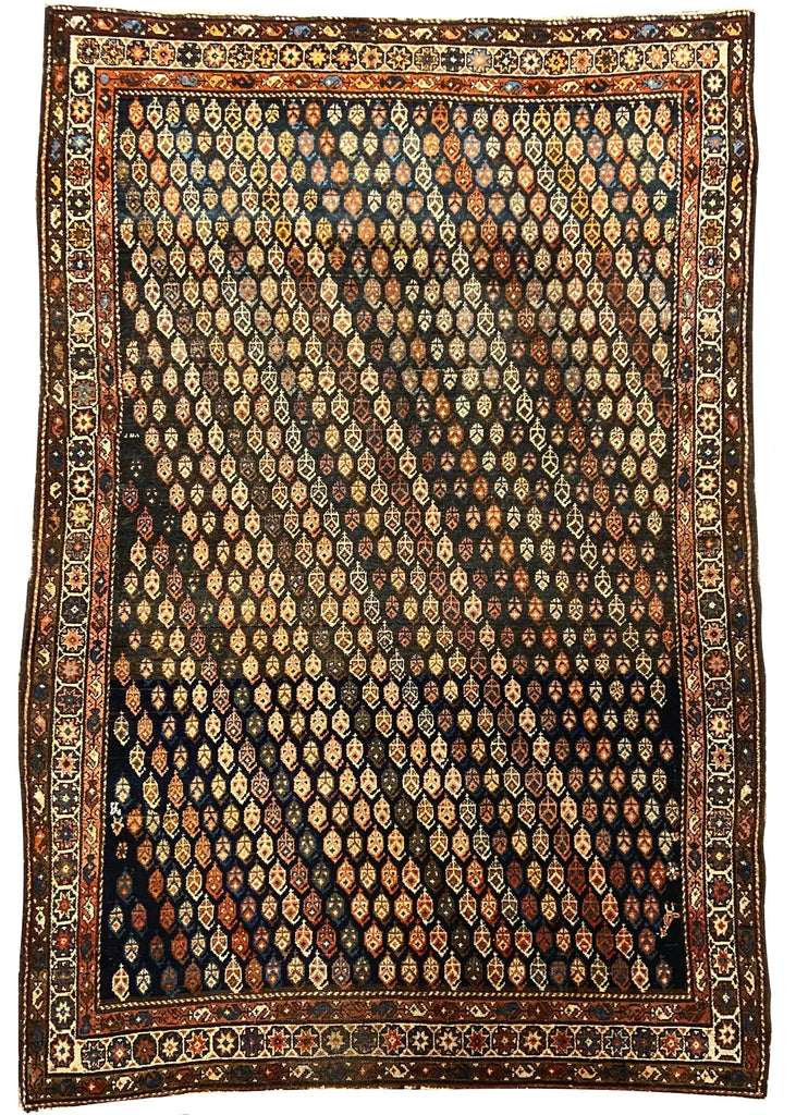 4'5"x6'7" Lori - Baktiari Hand Knotted