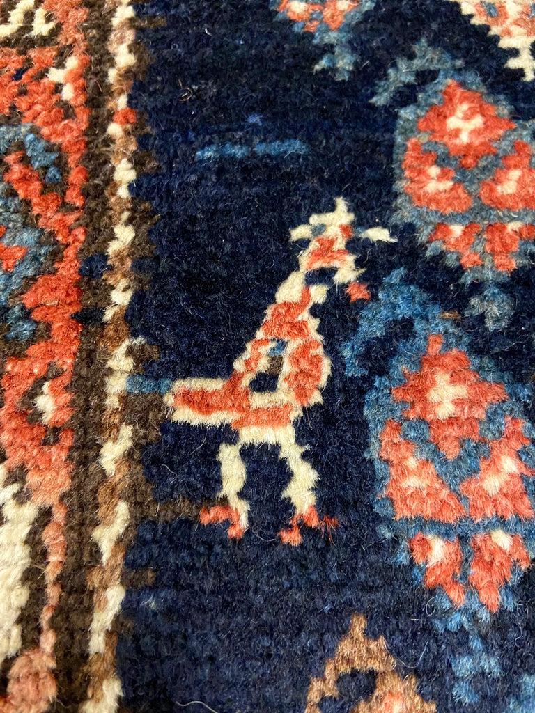 4'5"x6'7" Lori - Baktiari Hand Knotted