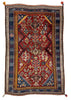 4'5"x6'7" Qashqai "Kashkuli" Hand Knotted