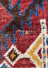 4'5"x6'7" Qashqai "Kashkuli" Hand Knotted