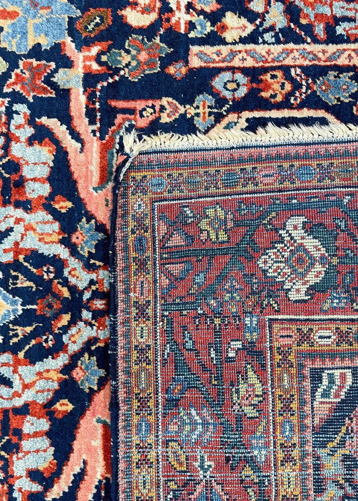 4'5"x6'7" Sultanabad Mustafavi Hand Knotted