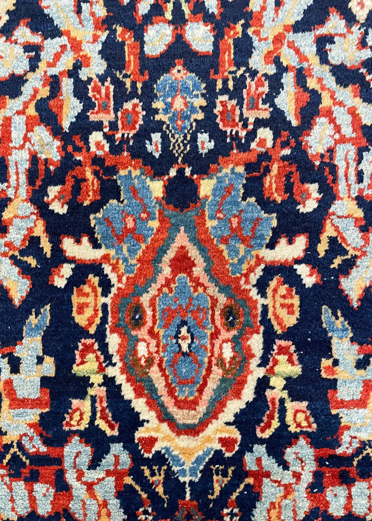 4'5"x6'7" Sultanabad Mustafavi Hand Knotted