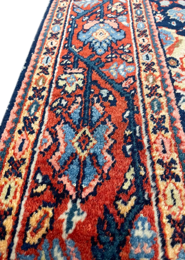 4'5"x6'7" Sultanabad Mustafavi Hand Knotted