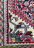 4'5"x6'8" Hamadan Hand Knotted