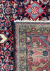4'5"x6'8" Hamadan Hand Knotted