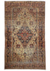 4'5"x7'5" Motasham Kashan Hand Knotted