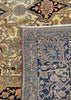 4'5"x7'5" Motasham Kashan Hand Knotted
