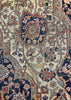 4'5"x7'5" Motasham Kashan Hand Knotted