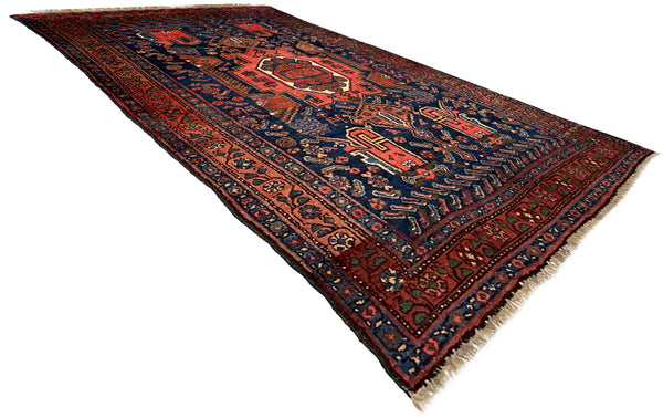 4'5"x7'9" Kurdish Kakaburu Hand Knotted