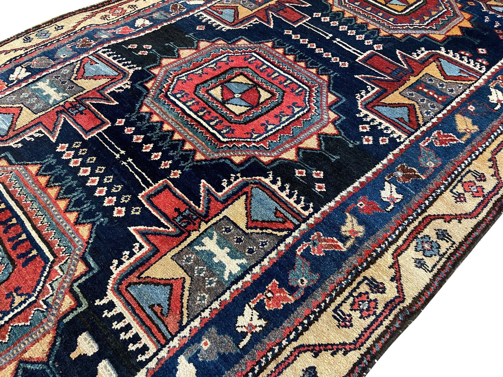 4'6"x10'4" Veramin Luri Hand Knotted