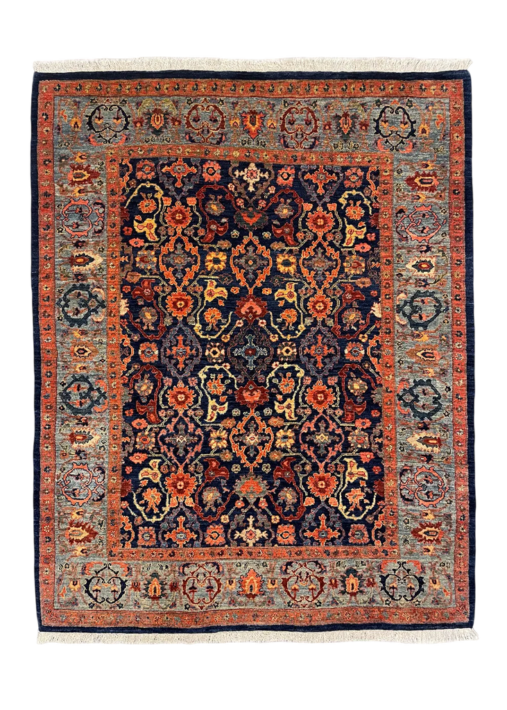 4'6"x5'8" Bidjar Hand Knotted