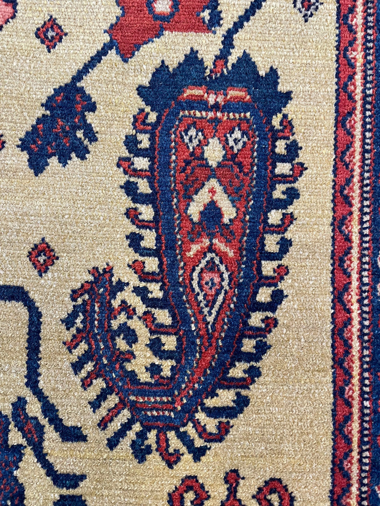 4'6"x6'10" Sennah Hand Knotted