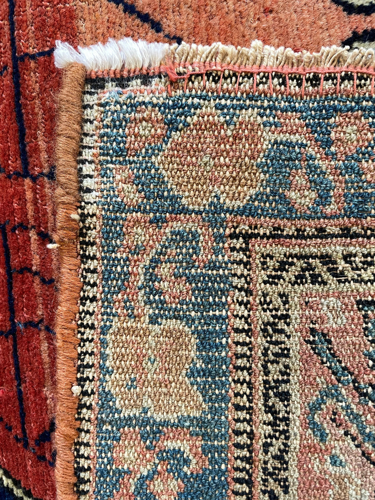 4'6"x6'5" Sennah Hand Knotted