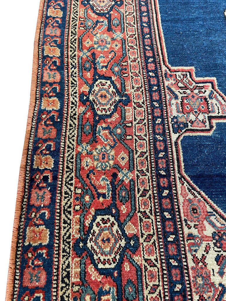 4'6"x6'5" Sennah (s) Hand Knotted