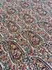 4'6"x6'6" Fine Sennah Hand Knotted