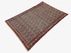 4'6"x6'6" Fine Sennah Hand Knotted