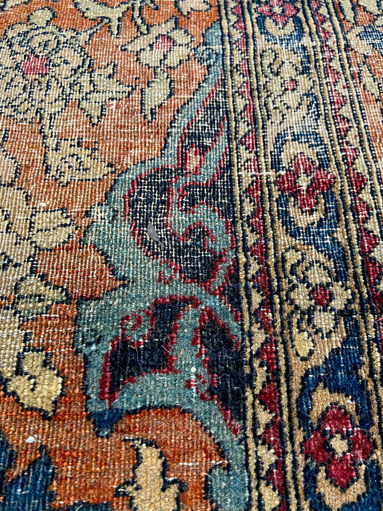 4'6"x6'8" Isfahan Hand Knotted