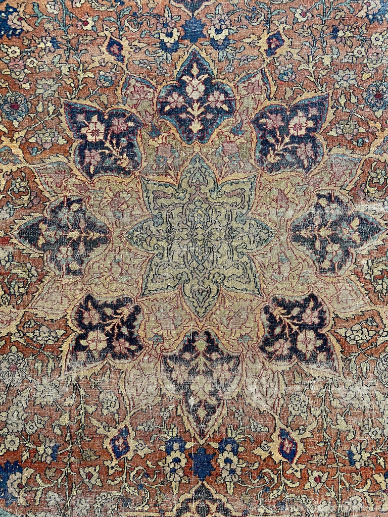 4'6"x6'8" Isfahan (s) Hand Knotted