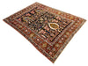 4'6"x6' Gorevan Heriz Hand Knotted