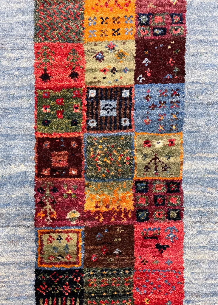 4'6"x7'1" Kashkuli Gabbeh Hand Knotted