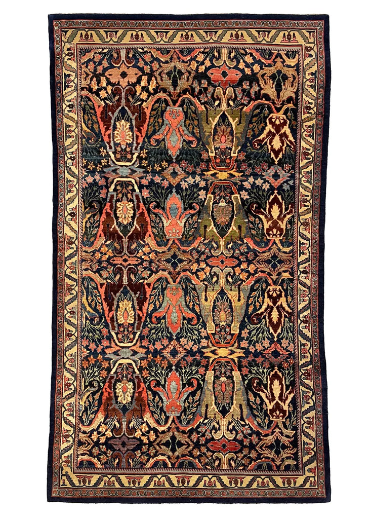 4'6"x7'9" Garus Bidjar Hand Knotted