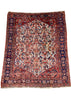 4'7"x5'3" Afshar / Khamseh Hand Knotted