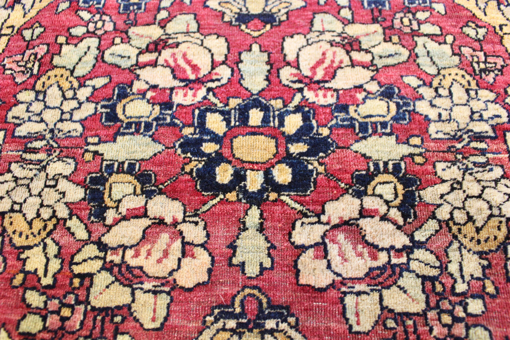 4'7"x6'10" Isfahan Hand Knotted
